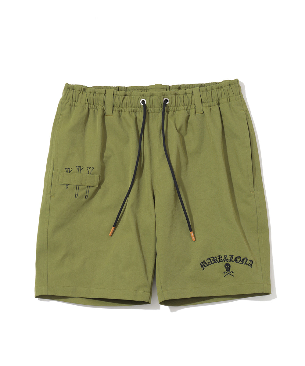 MARK & LONA ネイビー MLM-0B-AT11 ショートパンツ 50 MARK&LONA マークアンドロナ MLM-2C-AT11 ストレッチパンツ ドット