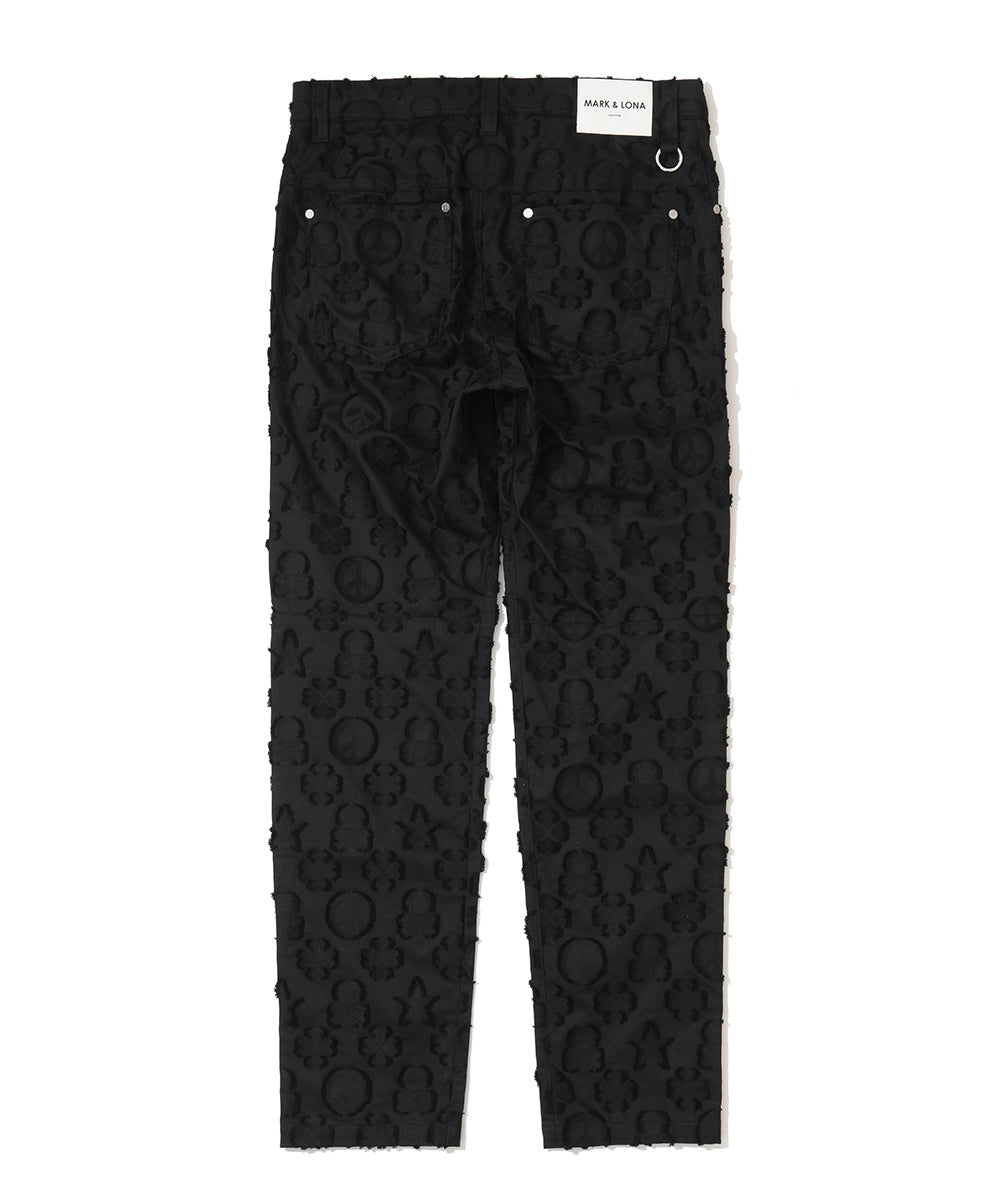 Imperial Cut Jacquard Pants | MEN