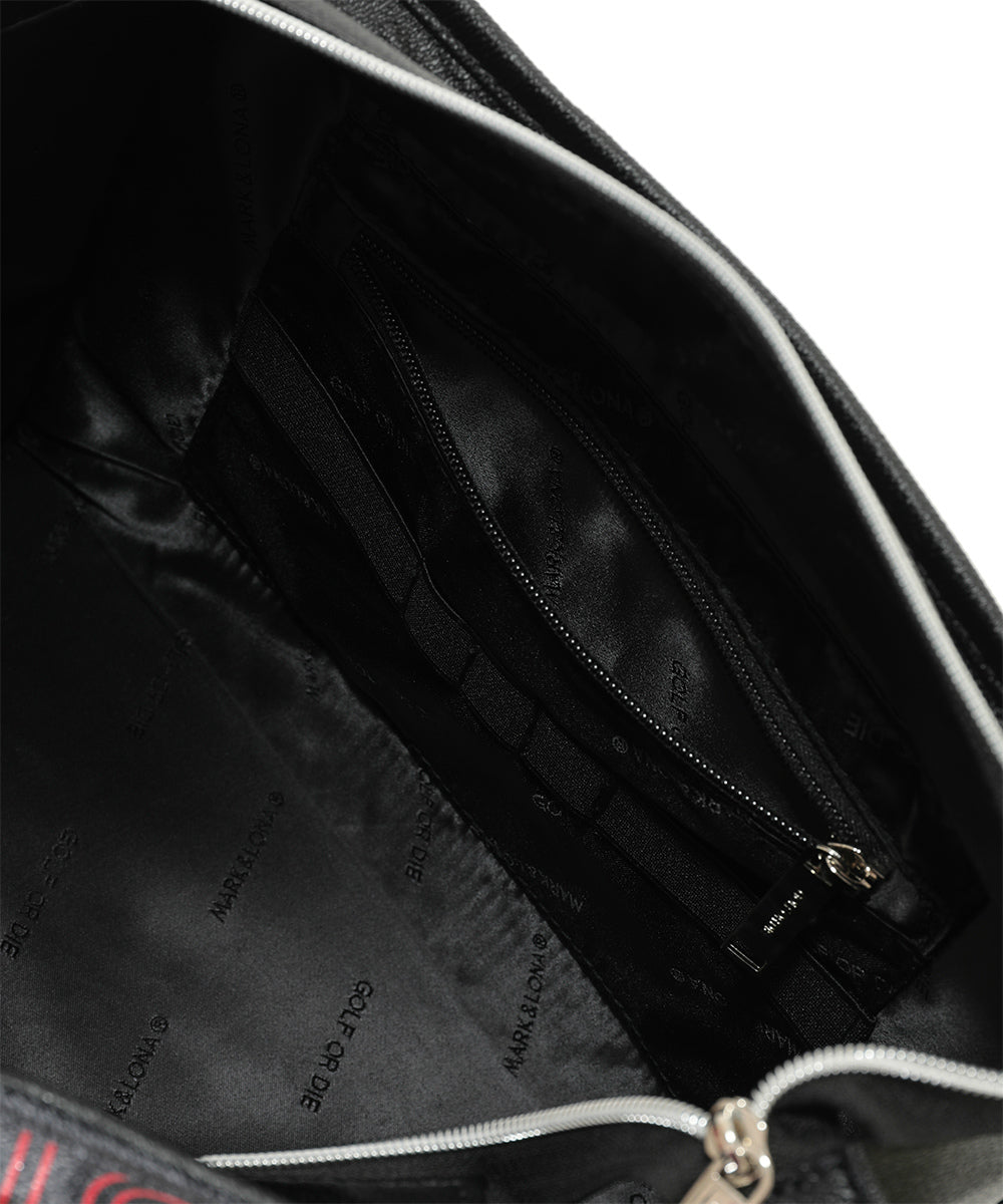 Cray Metallic Cart Bag