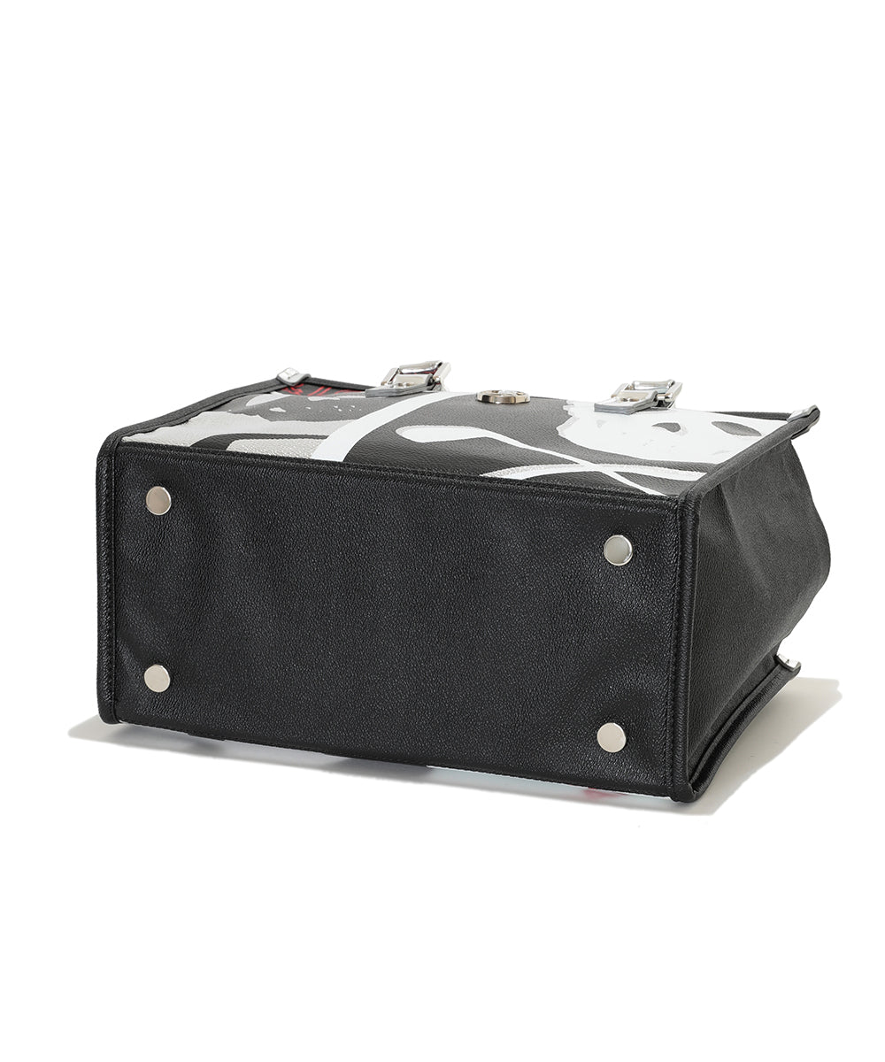 Cray Metallic Cart Bag