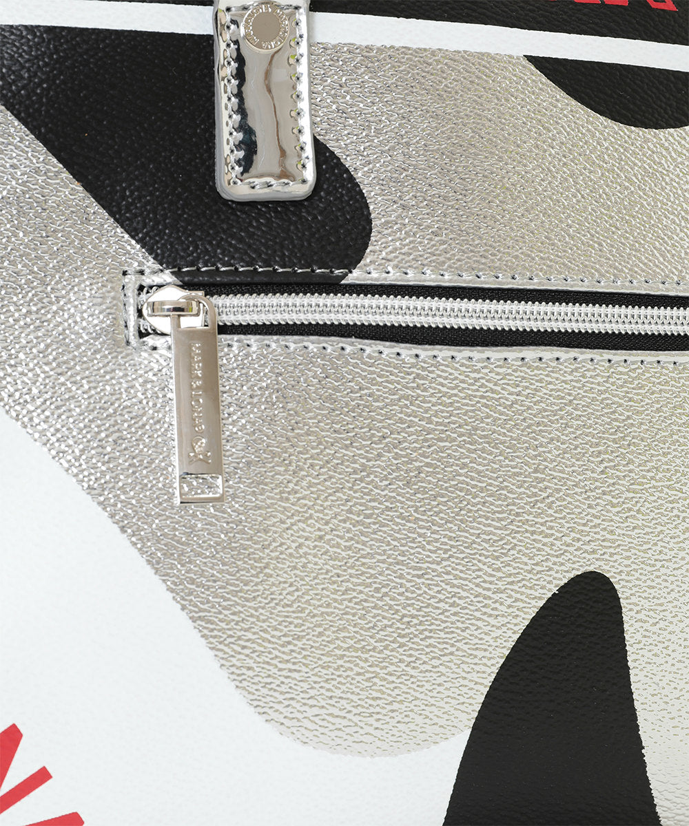 Cray Metallic Cart Bag