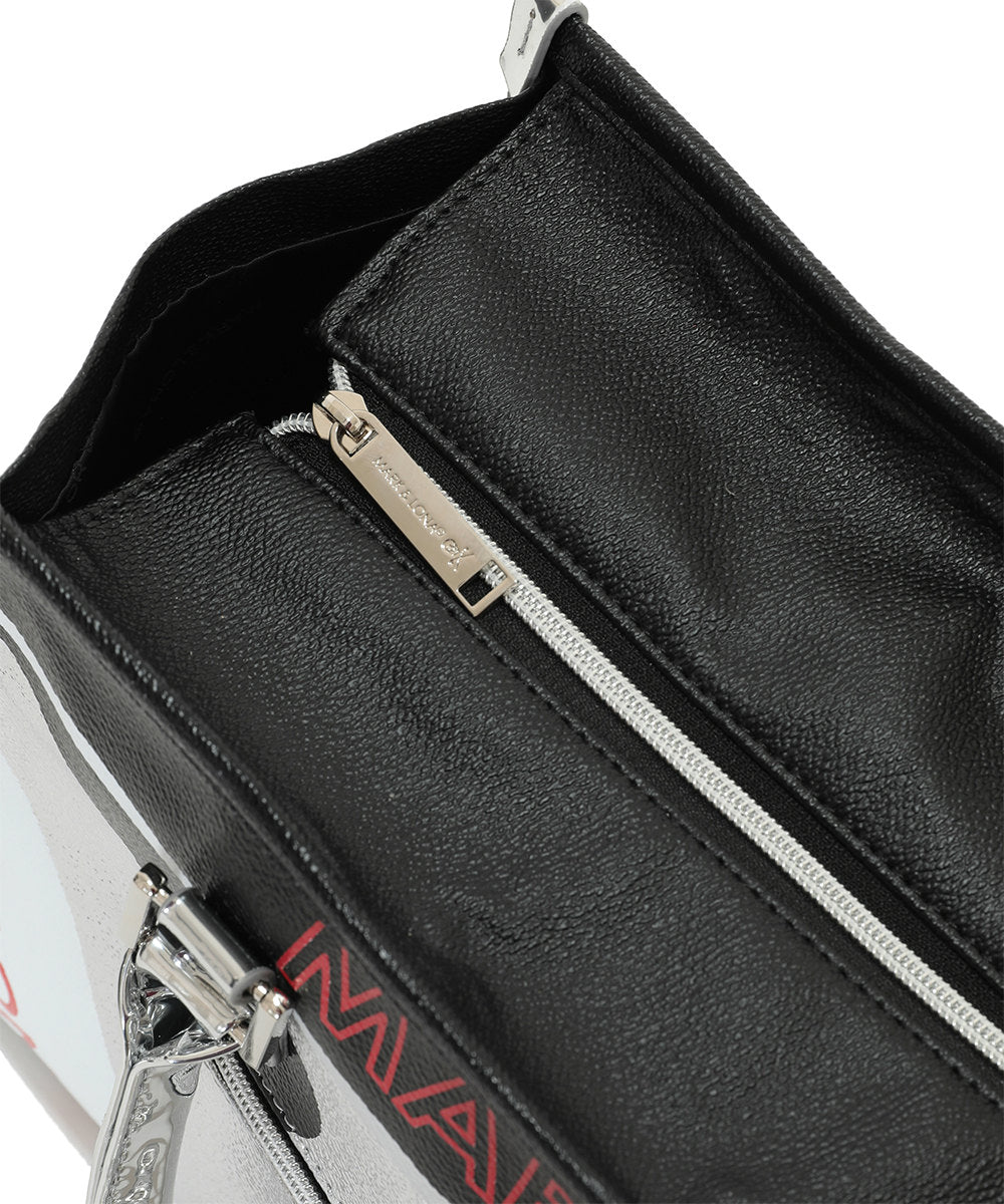 Cray Metallic Cart Bag