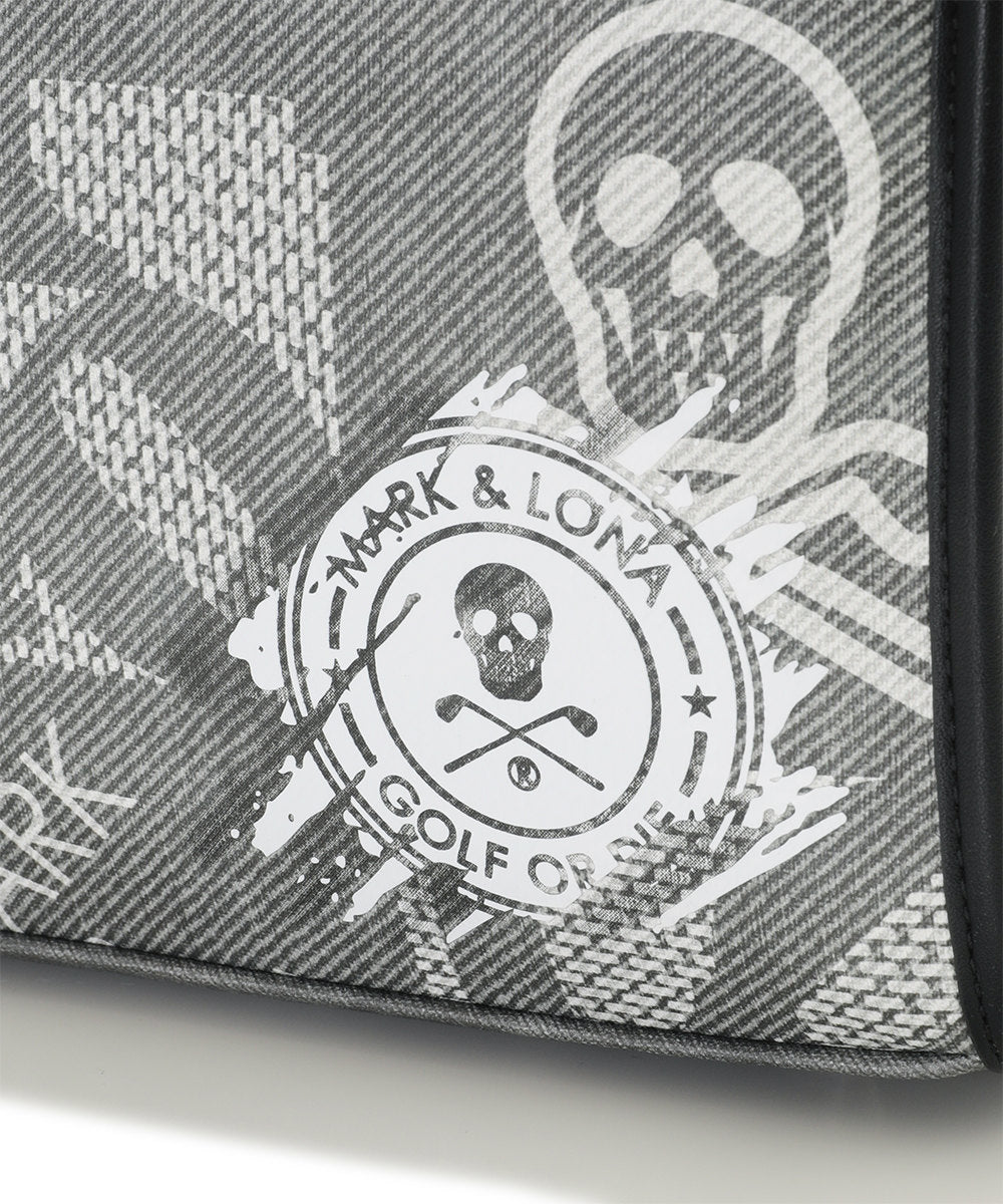 極美品　2024　マークアンドロナ FER　サークルロゴ　スカル　グレー　L 極美品 2024 マークアンドロナ FER サークルロゴ スカル グレー L 極美