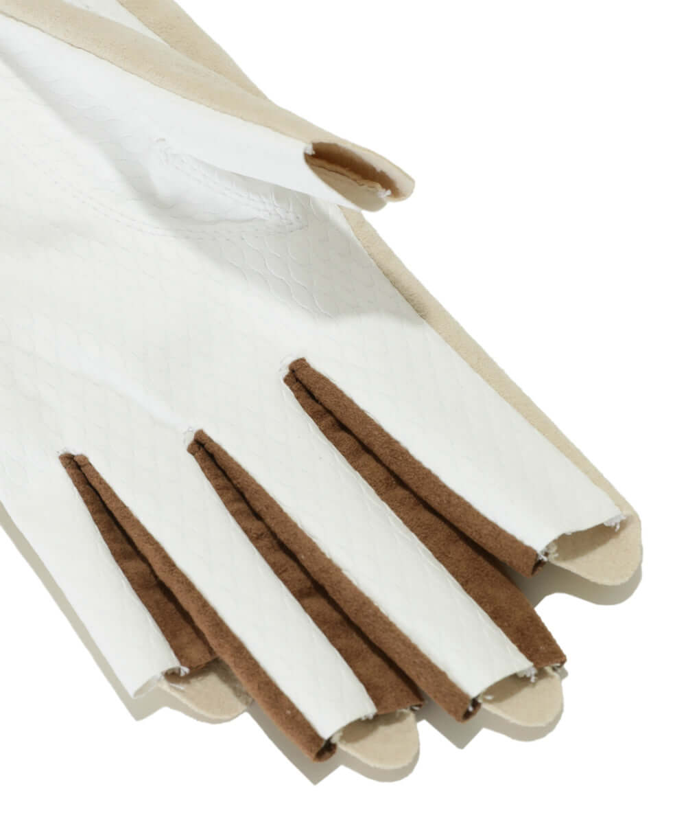レディースウェア MARK & LONA Vibrant Bicolor Suede Gloves Vibrant Bicolor Suede Gloves[Pair] | MEN and WOMEN