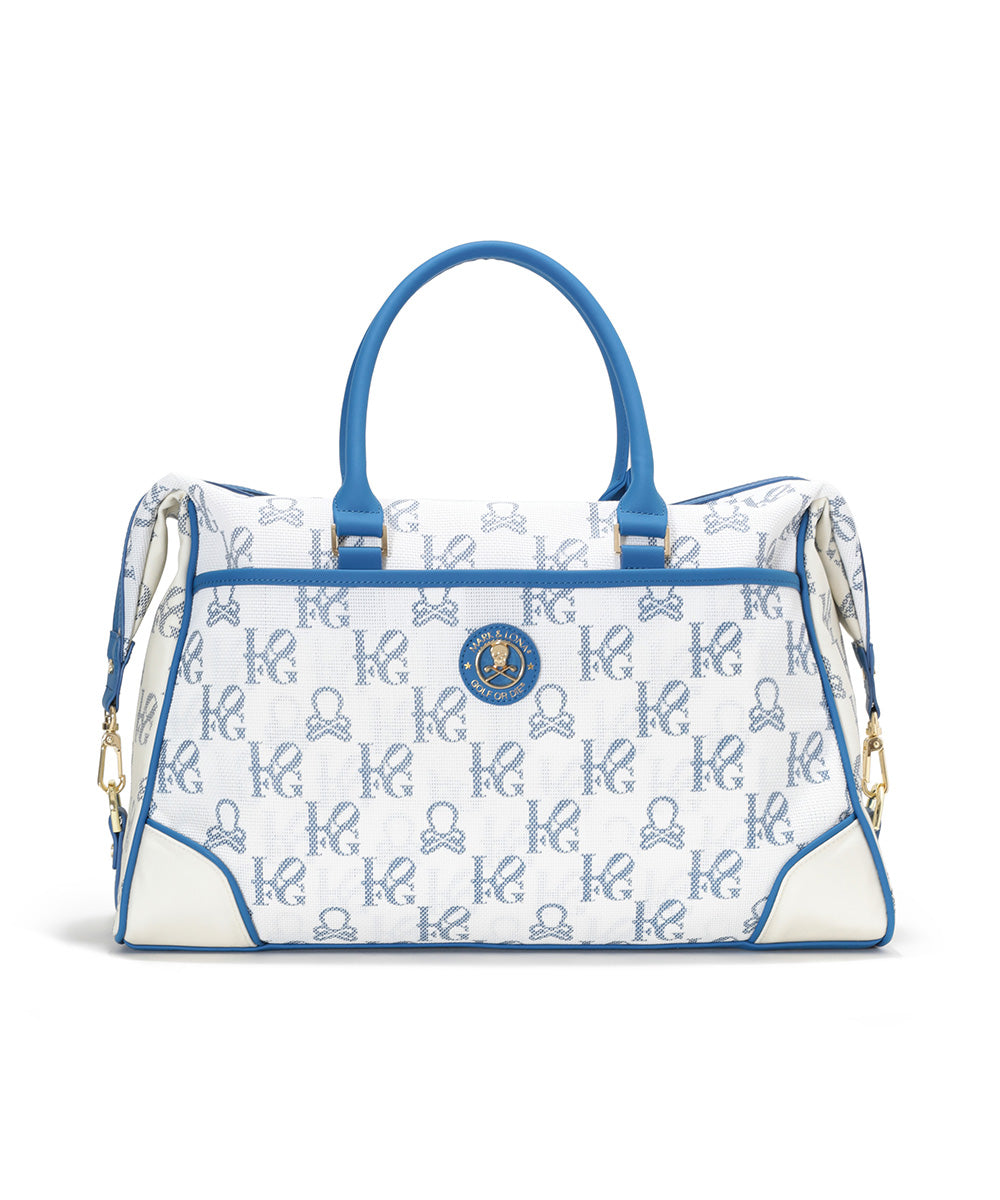 Ever Monogram Mesh Boston Bag