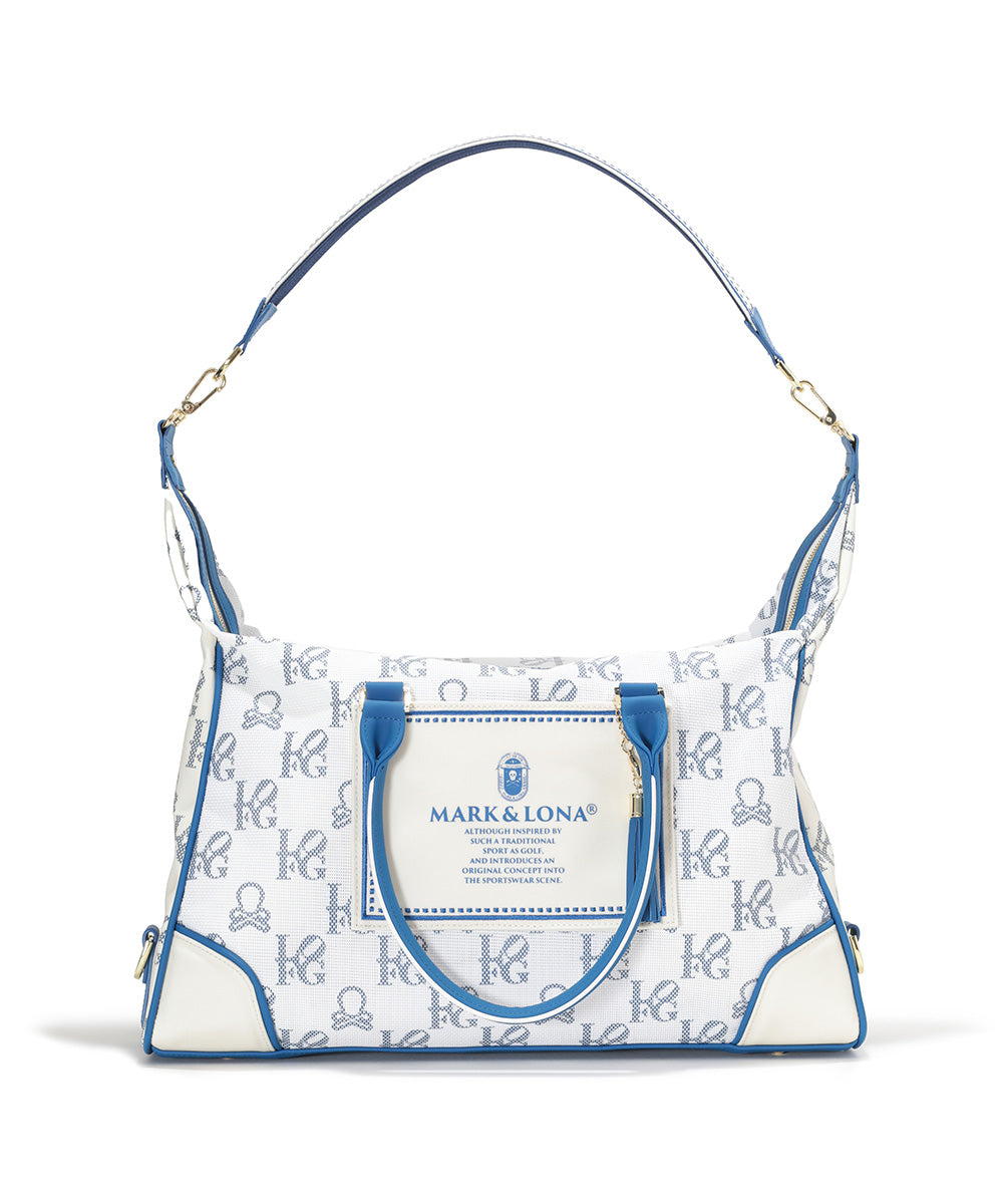 Ever Monogram Mesh Boston Bag