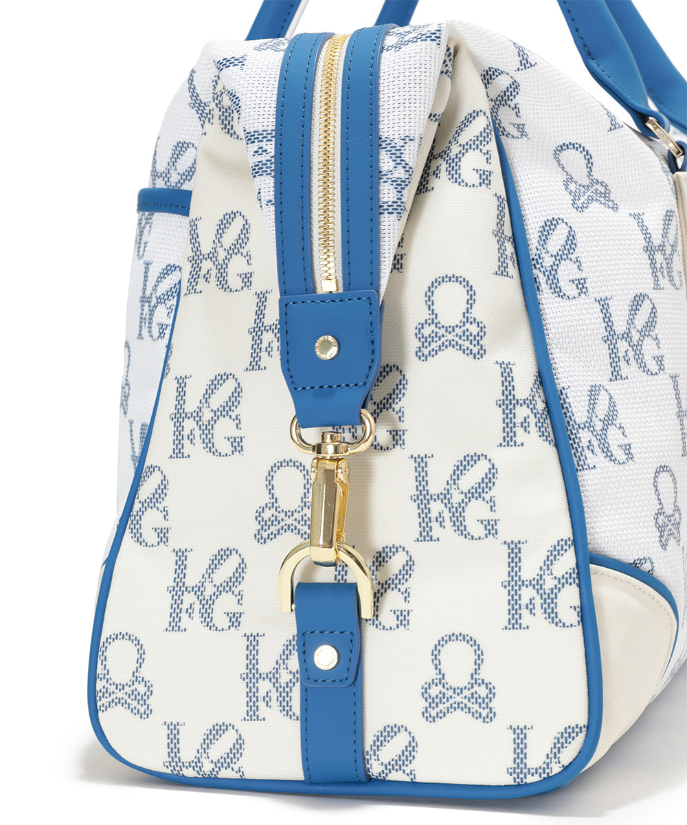 Ever Monogram Mesh Boston Bag