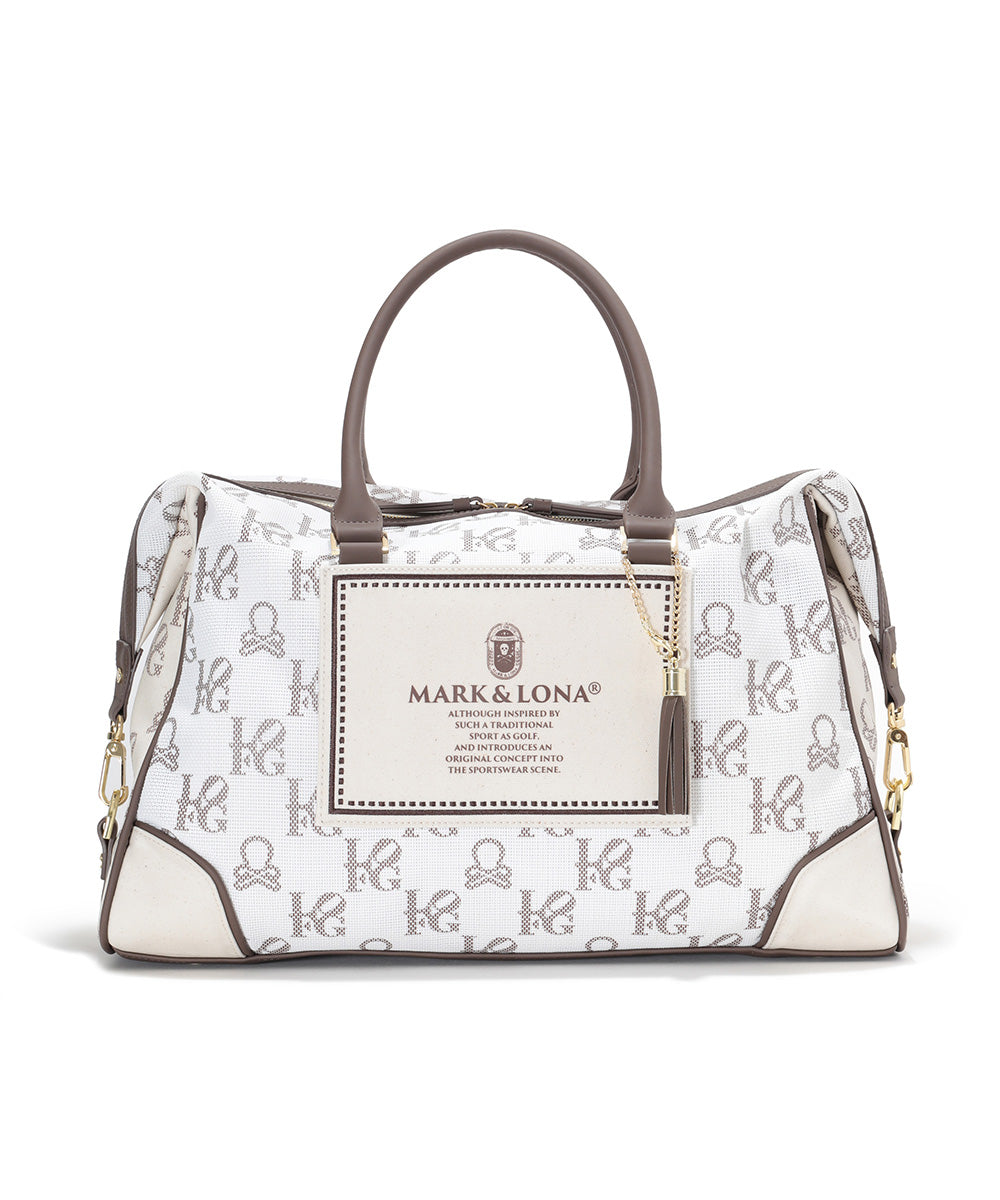 Ever Monogram Mesh Boston Bag