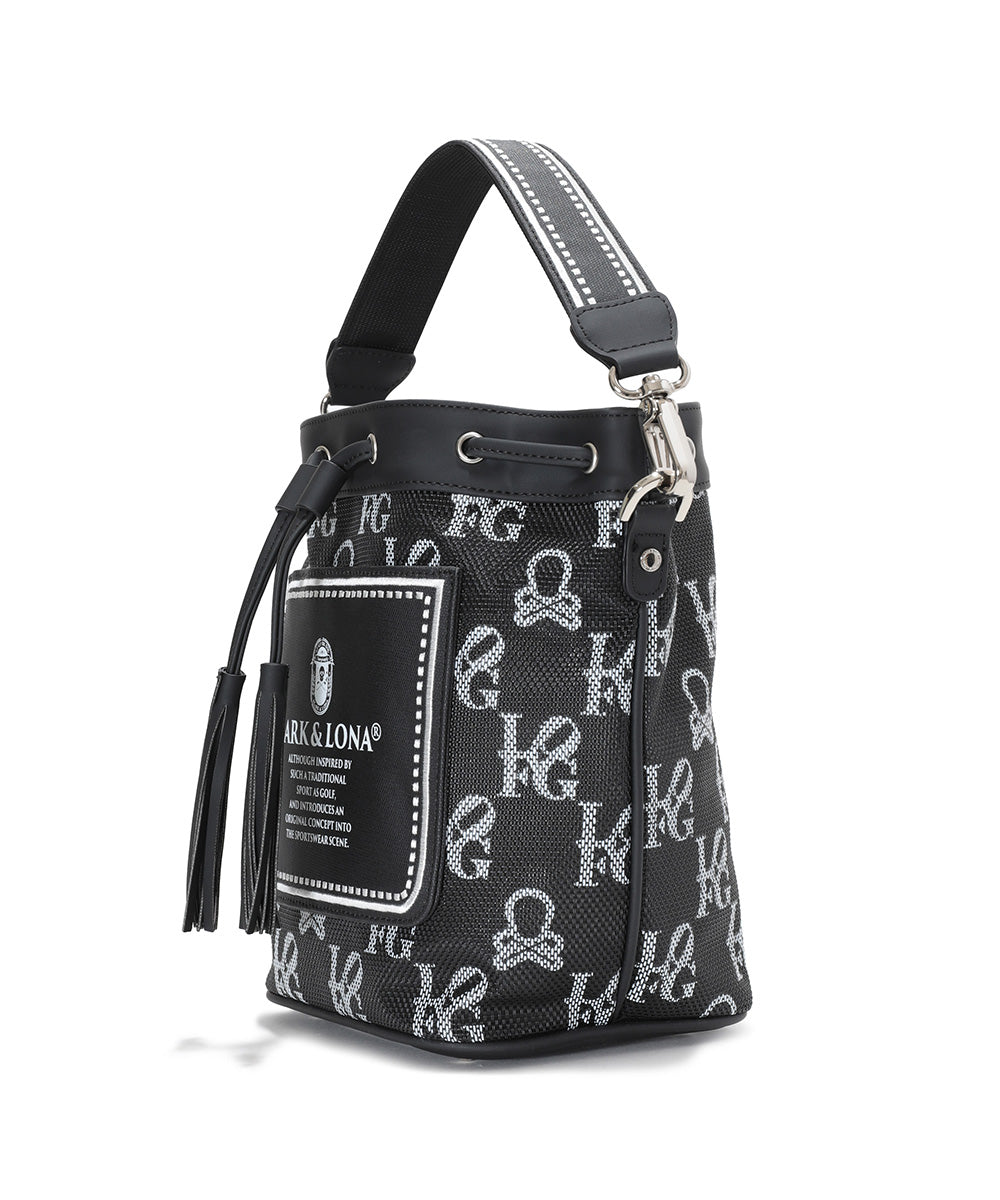 Ever Monogram Mesh Cinch Bag