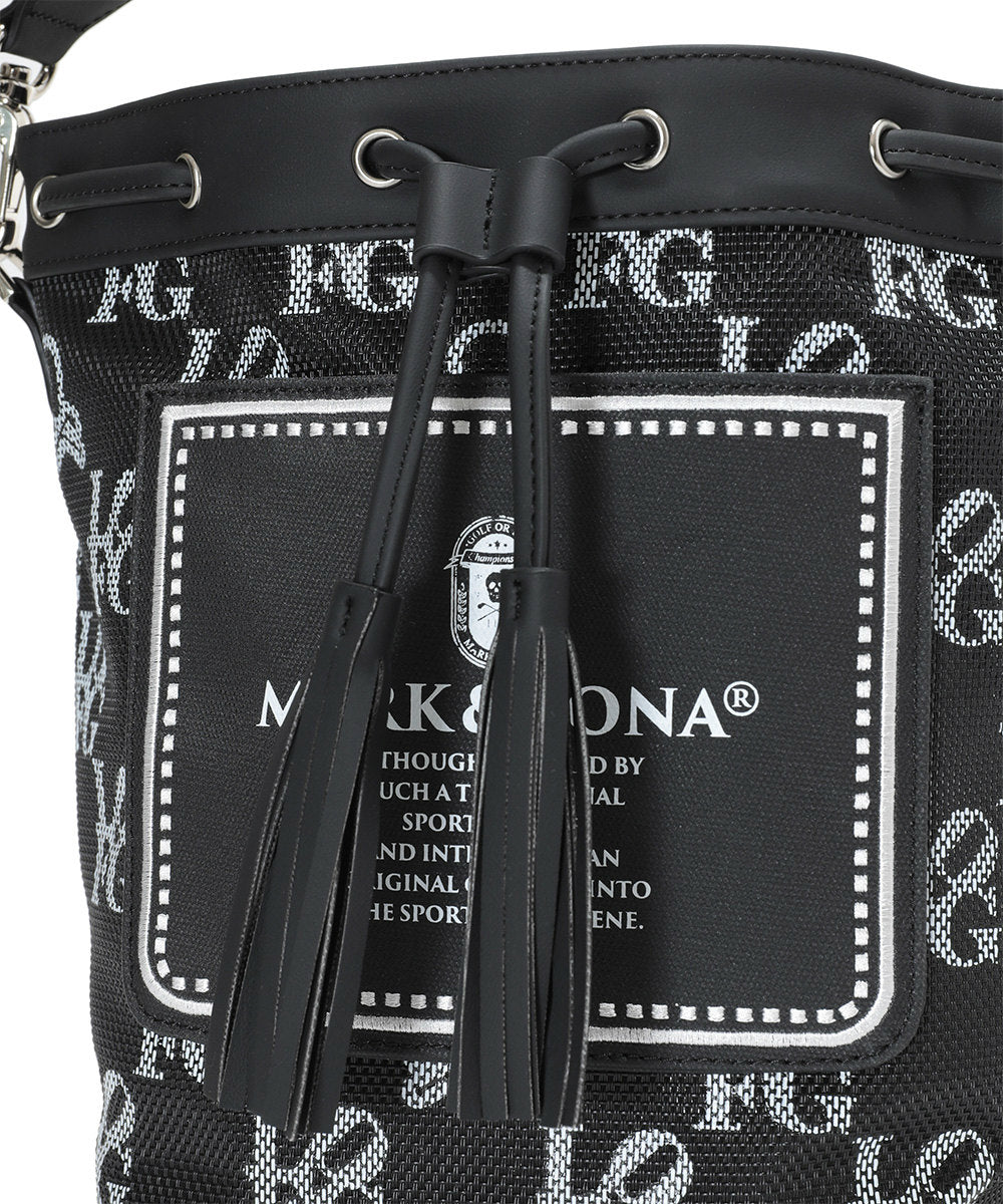 Ever Monogram Mesh Cinch Bag