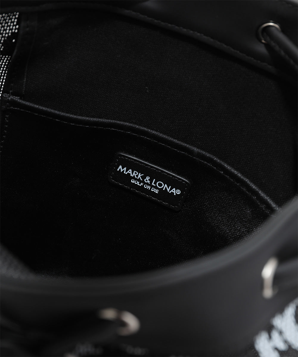 Ever Monogram Mesh Cinch Bag