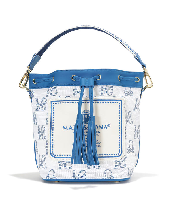 Ever Monogram Mesh Cinch Bag