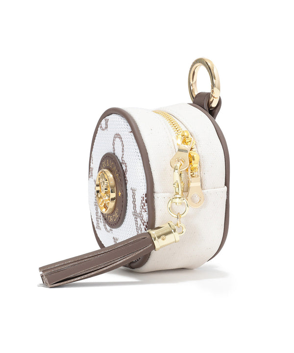 Ever Monogram Mesh Ball Pouch