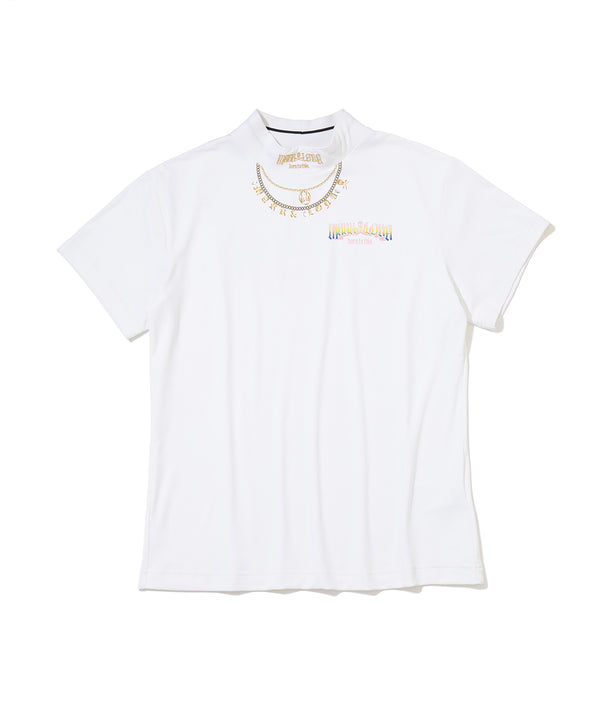 Saint Palm Chain Mock Tee | WOMEN
