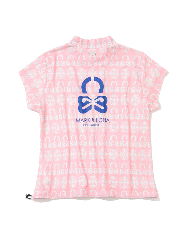 Fractur Jacquard Cinch Mock | WOMEN