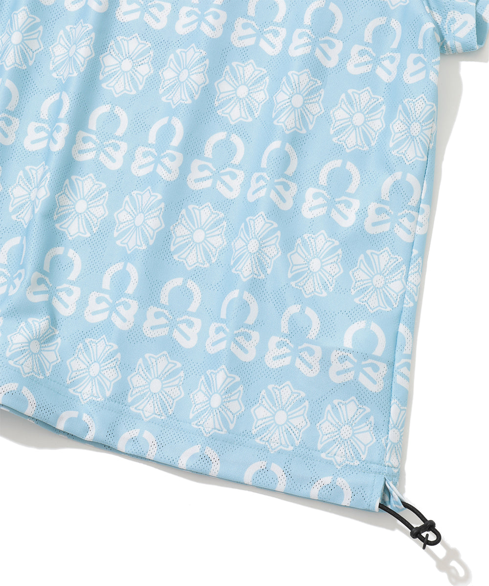 Fractur Jacquard Cinch Mock | WOMEN