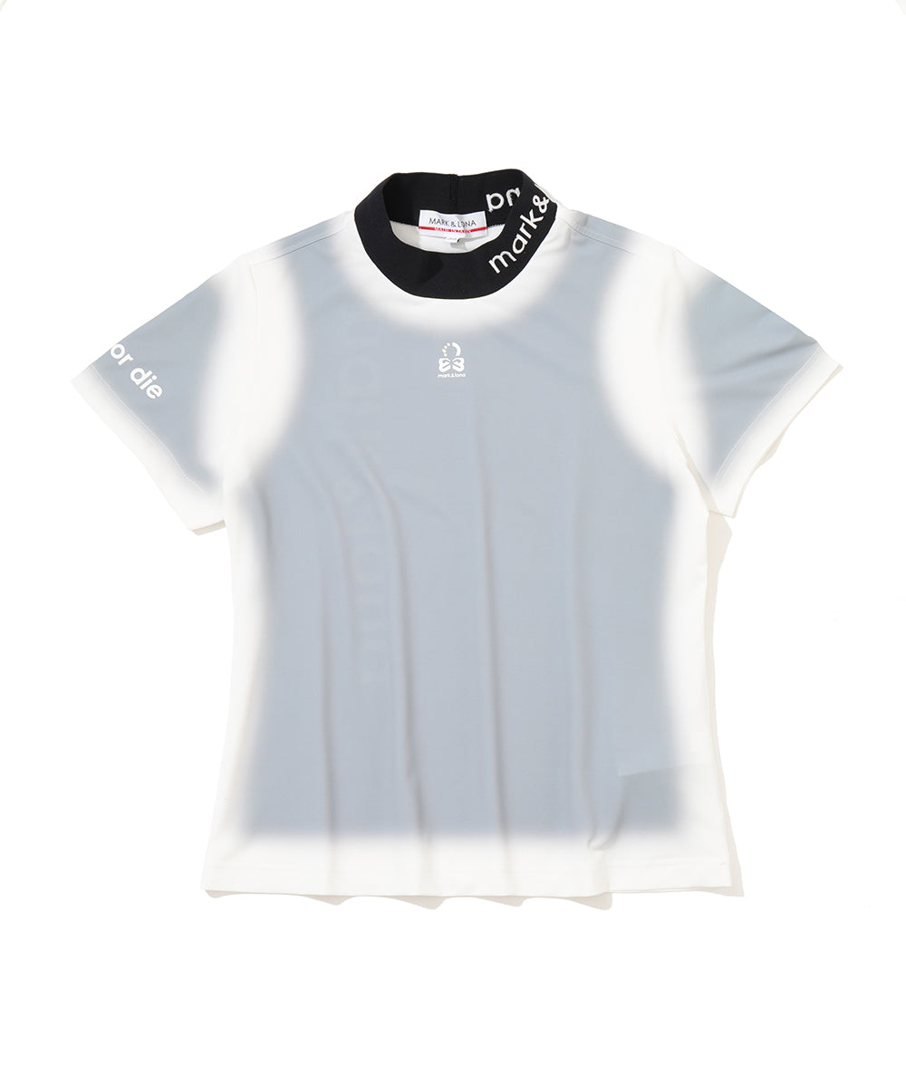 Lumière Icon Mock Neck Tee | WOMEN