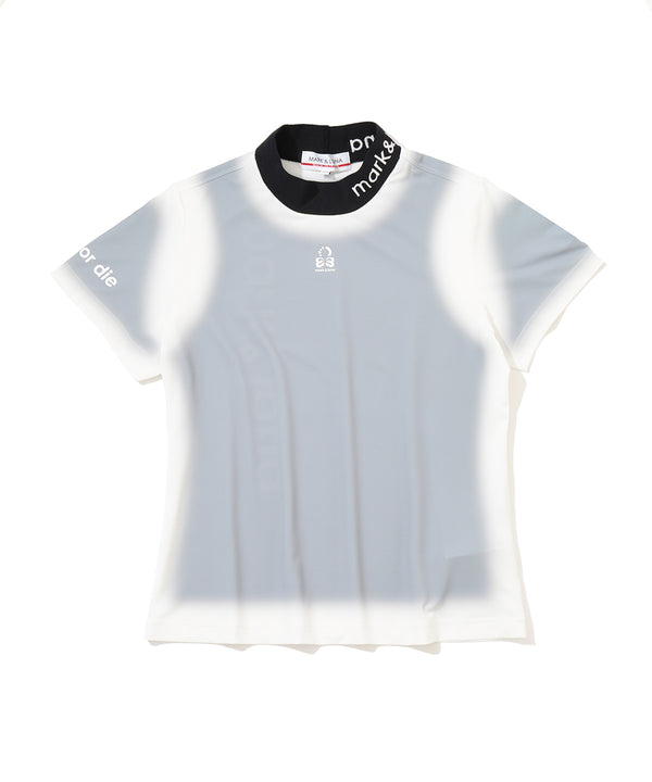 Lumière Icon Mock Neck Tee | WOMEN