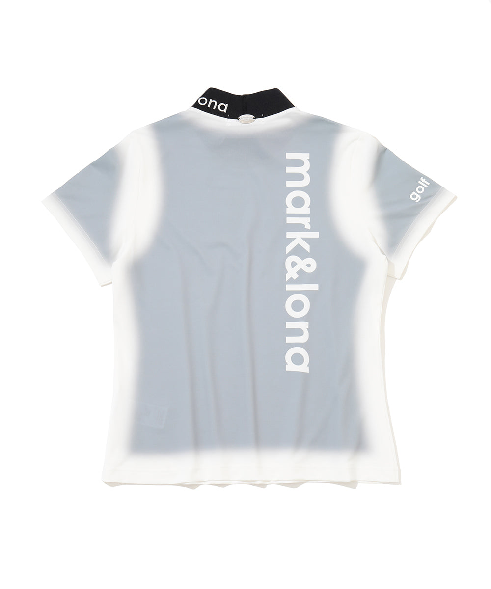 Lumière Icon Mock Neck Tee | WOMEN