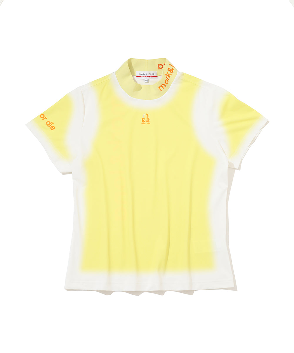 Lumière Icon Mock Neck Tee | WOMEN