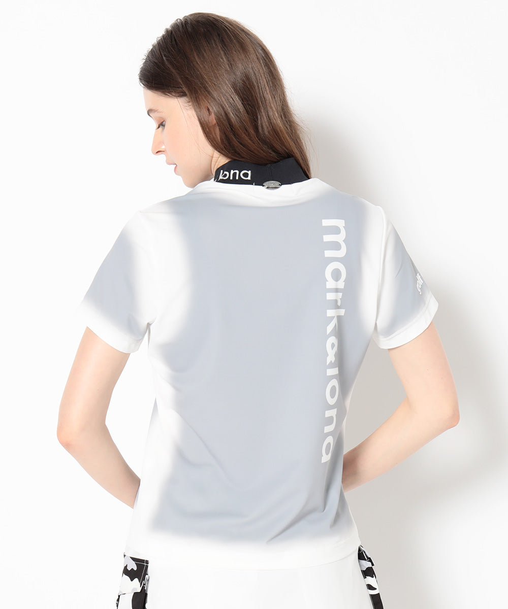 Lumière Icon Mock Neck Tee | WOMEN
