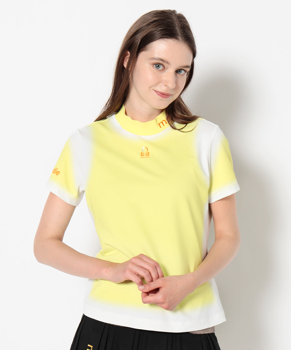 Lumière Icon Mock Neck Tee | WOMEN
