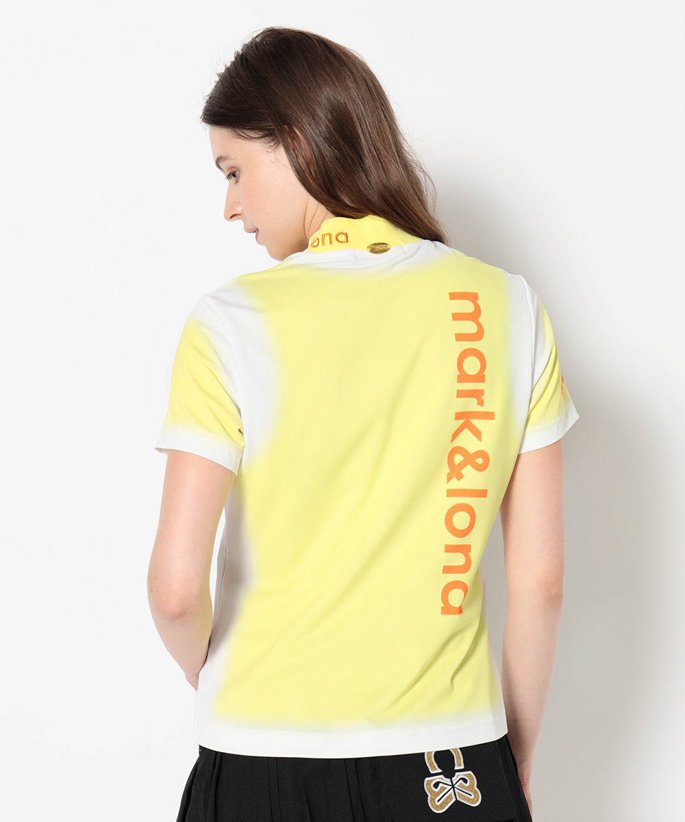Lumière Icon Mock Neck Tee | WOMEN