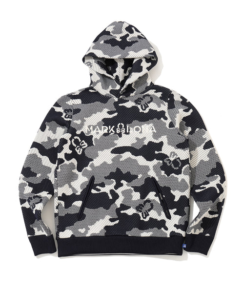 Mercury Camo Jacquard Knit Hoodie | WOMEN