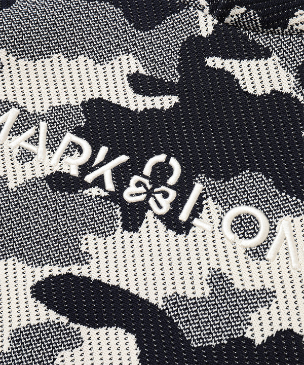 Mercury Camo Jacquard Knit Hoodie | WOMEN