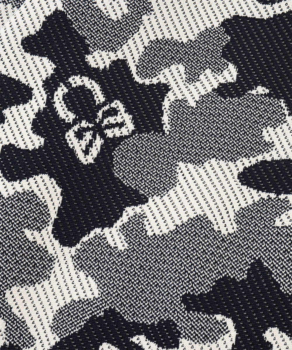 Mercury Camo Jacquard Knit Hoodie | WOMEN