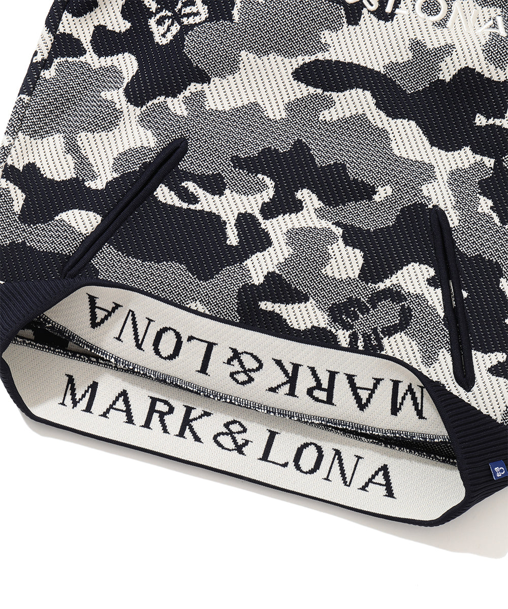 Mercury Camo Jacquard Knit Hoodie | WOMEN