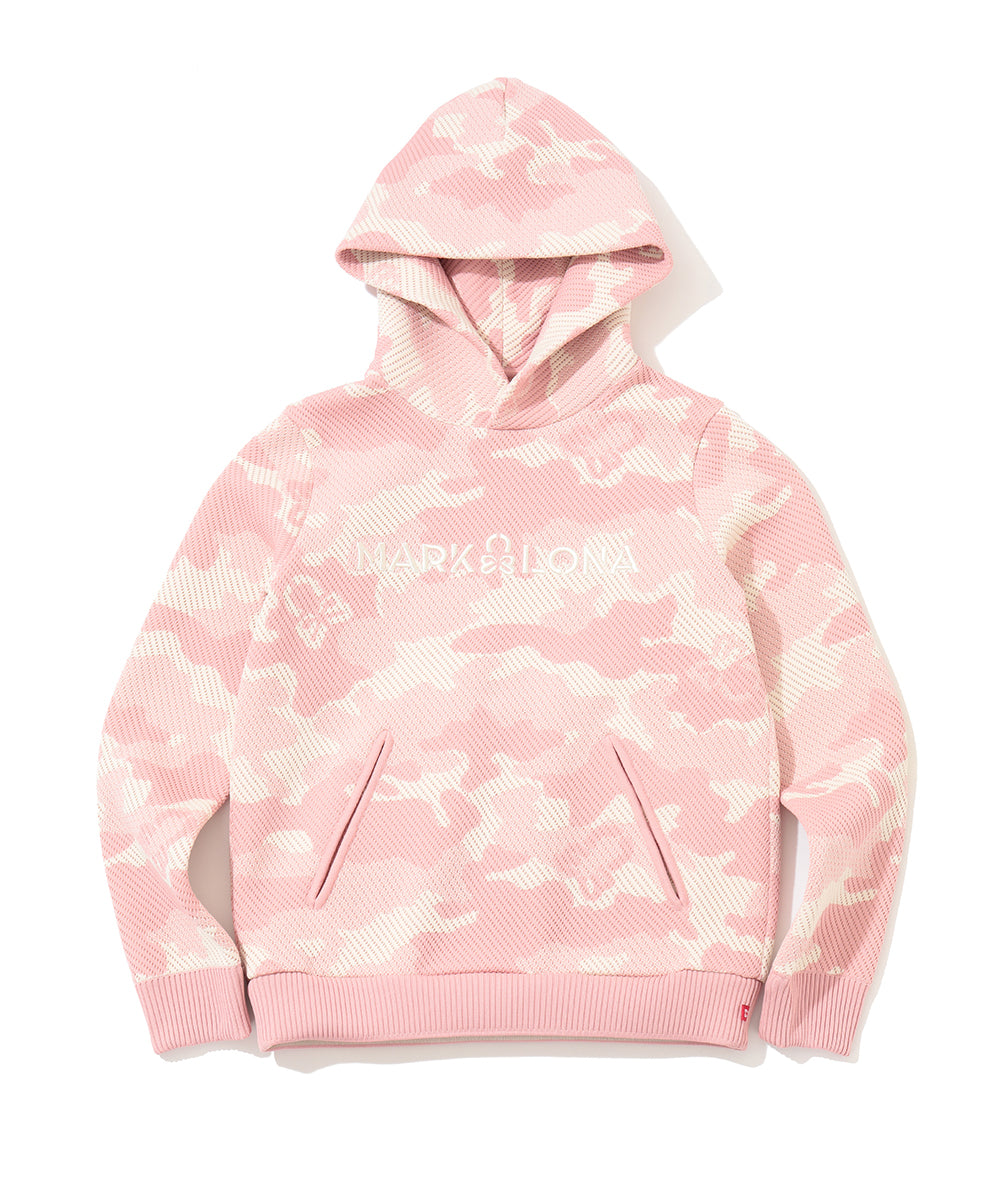 Mercury Camo Jacquard Knit Hoodie | WOMEN