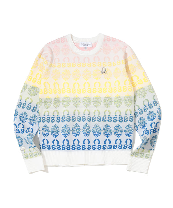 Fractur Gradient Knit | WOMEN