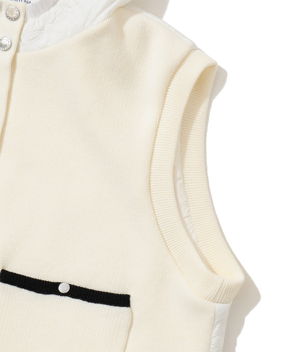 Oblivion Quilted Hybrid Vest | WOMEN