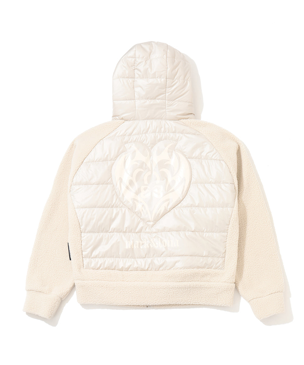 Elysia Hybrid Padding Jacket | WOMEN