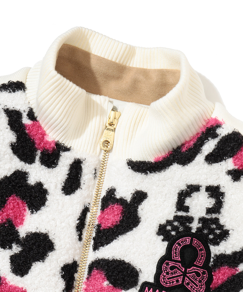 Pantera Curly Boa Vest | WOMEN