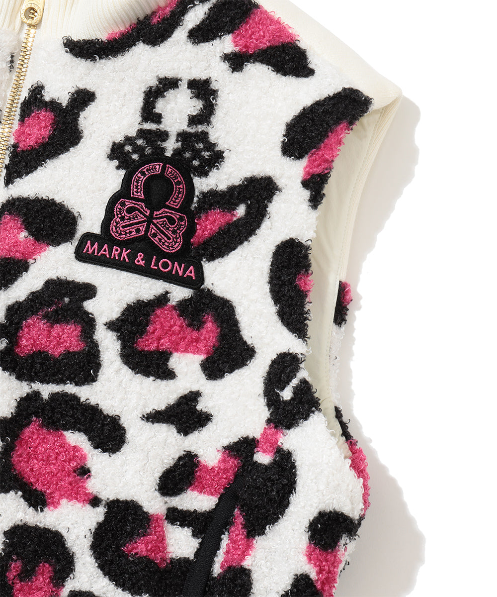 Pantera Curly Boa Vest | WOMEN