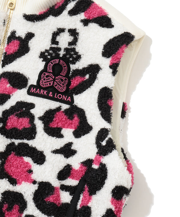 Pantera Curly Boa Vest | WOMEN