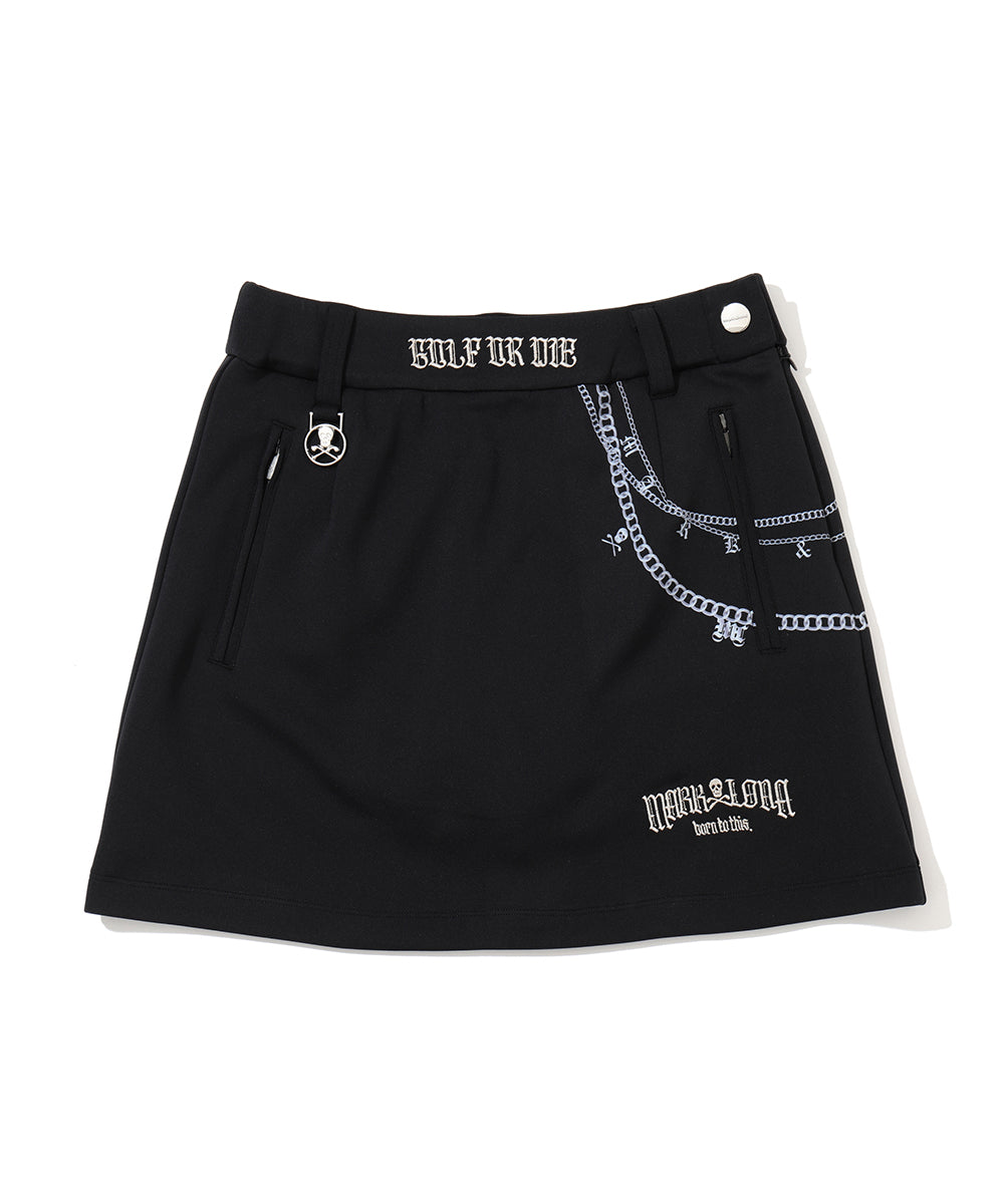 Saint Palm Chain Skirt | WOMEN