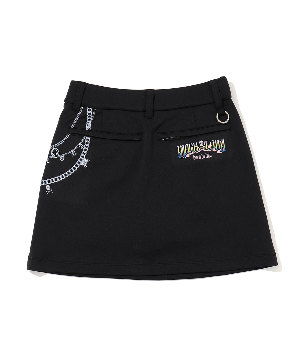 Saint Palm Chain Skirt | WOMEN