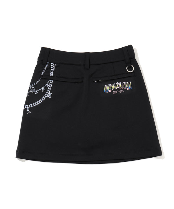 Saint Palm Chain Skirt | WOMEN