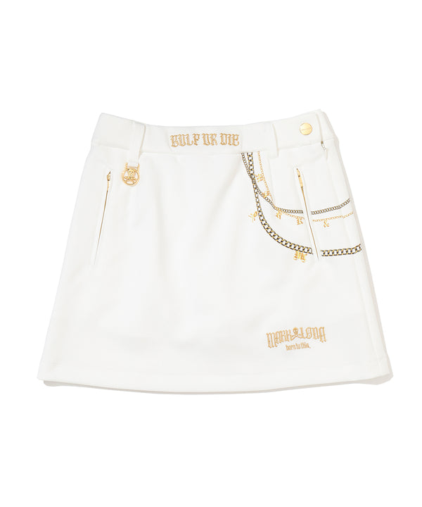 Saint Palm Chain Skirt | WOMEN