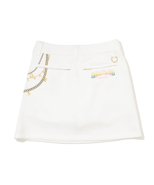 Saint Palm Chain Skirt | WOMEN