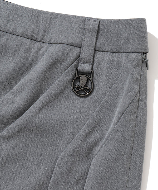 Oblique Pleated Skirt | WOMEN