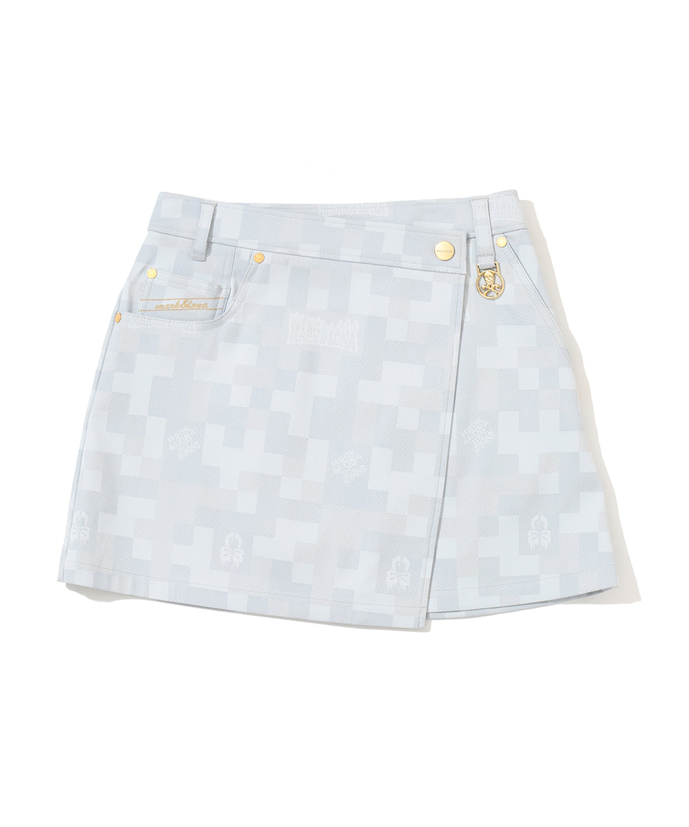 Voxel Jacquard Skirt | WOMEN
