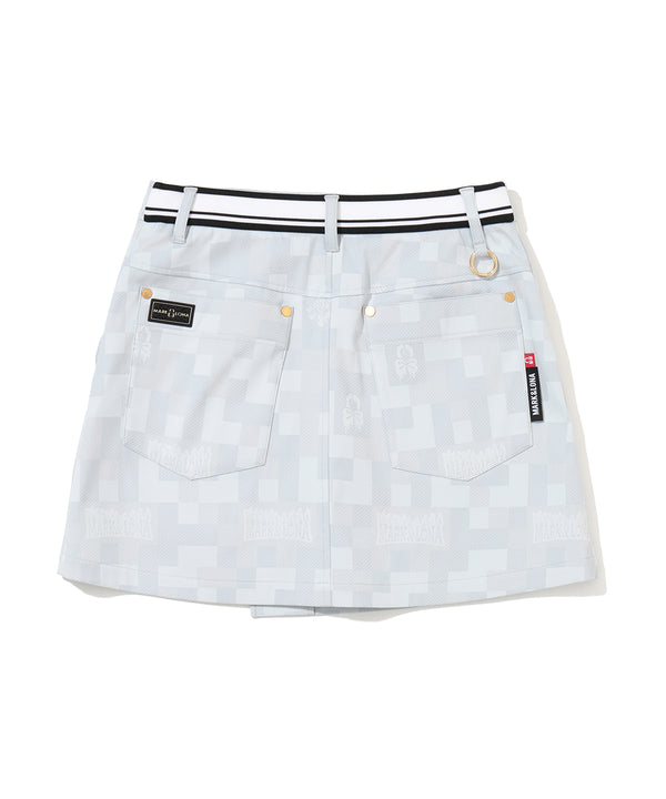 Voxel Jacquard Skirt | WOMEN