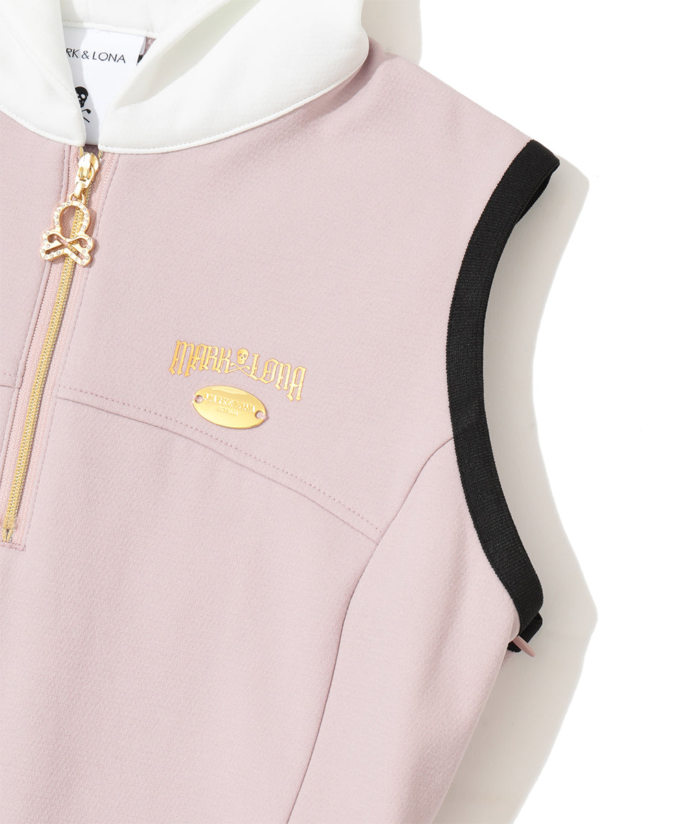Fractur Crystal Hooded Dress | WOMEN