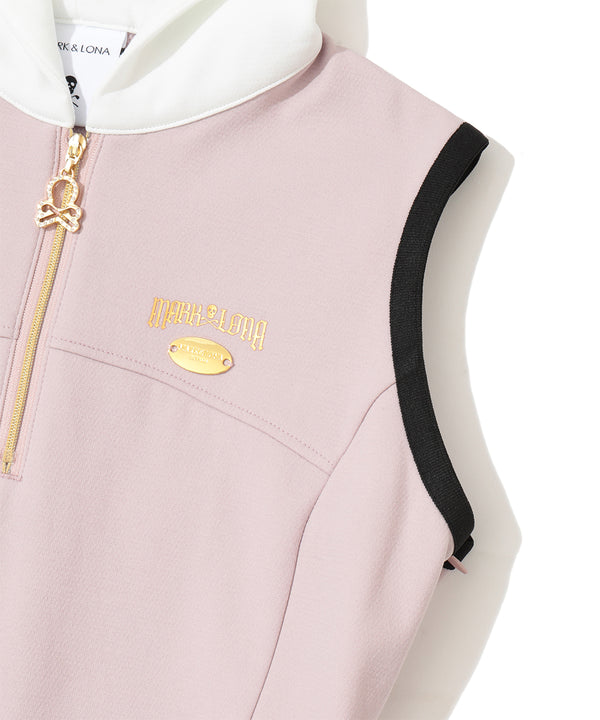 Fractur Crystal Hooded Dress | WOMEN