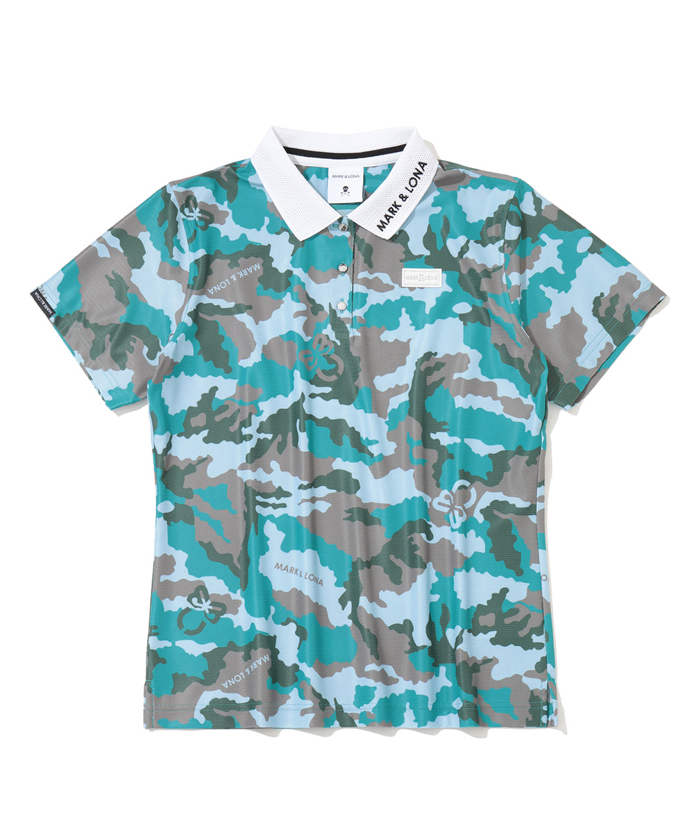 Element Camo Mesh Polo | WOMEN