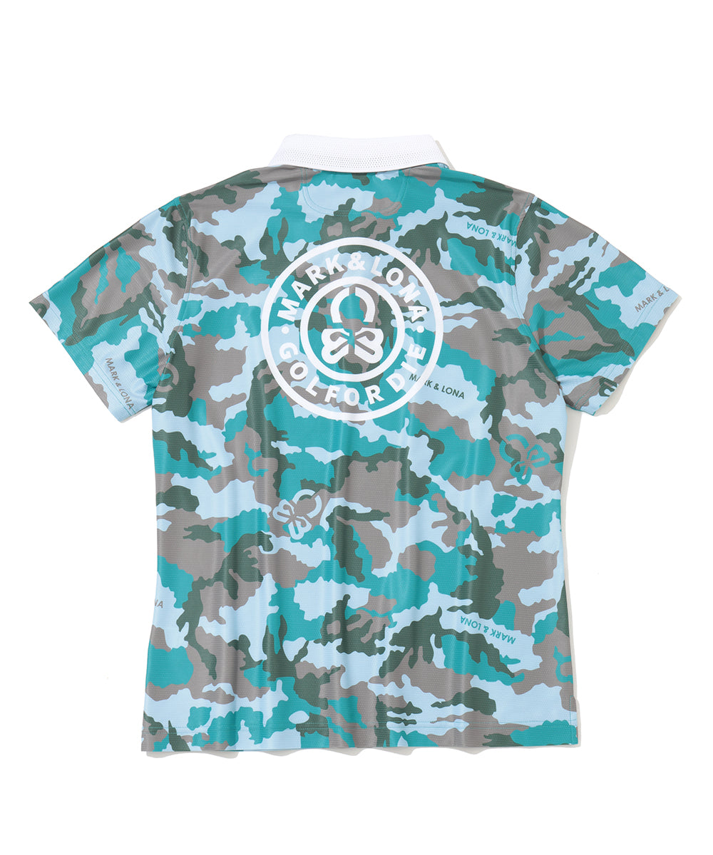 Element Camo Mesh Polo | WOMEN